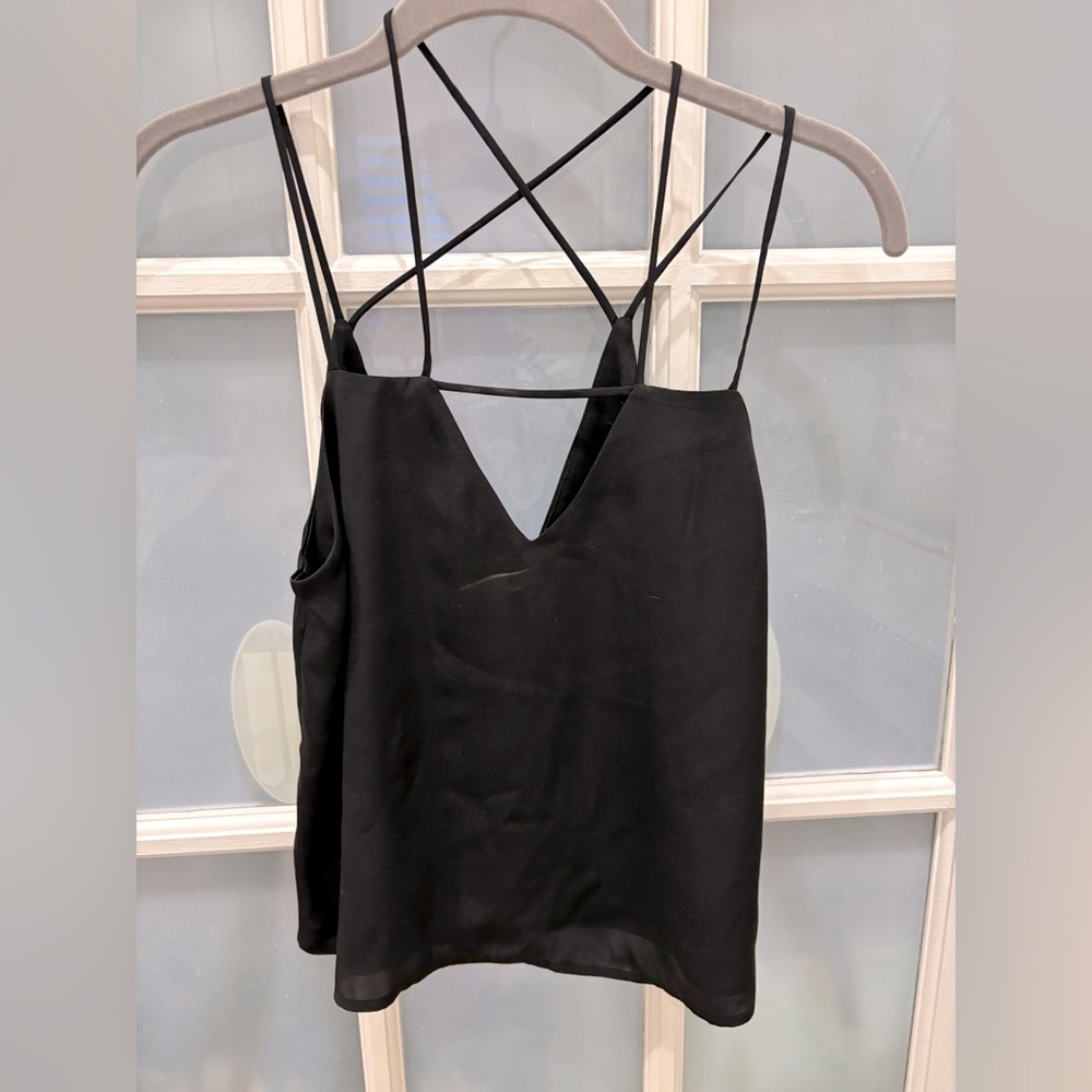 Express Black Strappy Camisole Top. Size XS